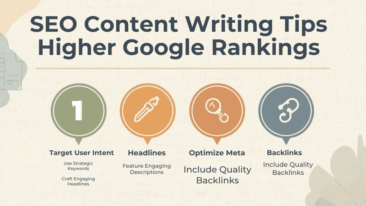 SEO Content Writing Tips for Higher Google Rankings