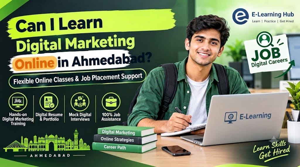 Can I Learn Digital Marketing Online in Ahmedabad?