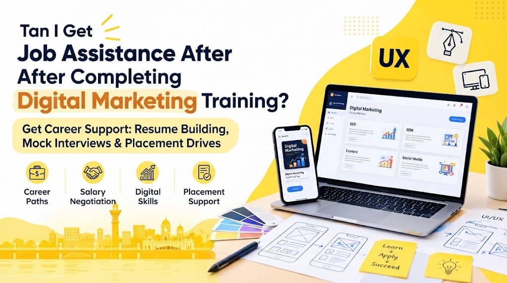 Can I Get Job Assistance After Completing Digital Marketing Training?